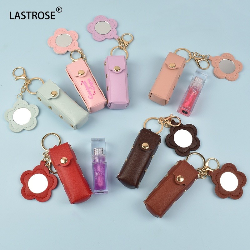 Lipstick Cases Factory - 10 Color Lipstick Cases Lipstick Organizer PU Bag Lipstick Holder Lip Bag Lip Balm High Quality