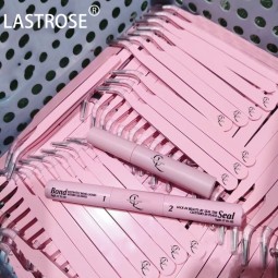 分段睫毛延长胶厂家-代工快干防水粉色分段睫毛延长胶睫毛雨衣