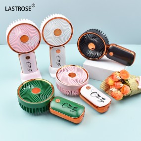 Mini USB Fan Factory - Four Colors Mini USB Rechargeable Fan Private Label Cute Portable Electric Small Handheld