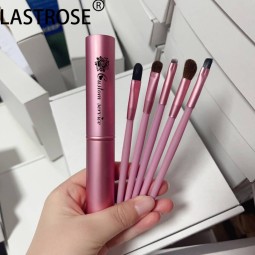 专业化妆刷套装供应商-批发迷你5件化妆刷套装专业化妆刷眼影遮瑕