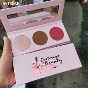 Contour Palette Factory - Private Label Contour Palette Waterproof Powder Cream Blush Bronzer & Highlighters