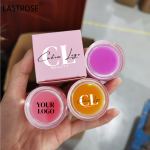 润唇膏厂家-批发代工二合一润唇膏纯素水果保湿润唇膏护理粉色