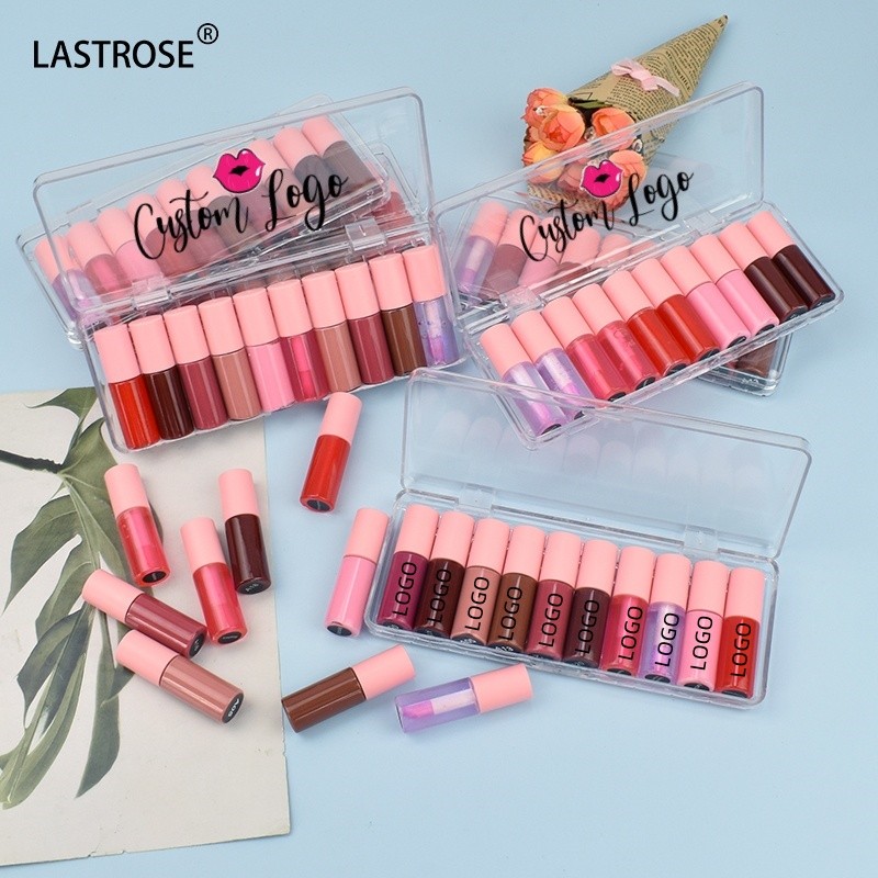 Mini Glitter Shine Lipgloss Manufacturer - Private Label 3ML Mini Glitter Shine Lipgloss Matte Glossy Vegan Lip Gloss