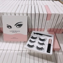 磁性眼线厂家-假磁性睫毛自然仿貂毛睫毛眼线液体磁性眼线