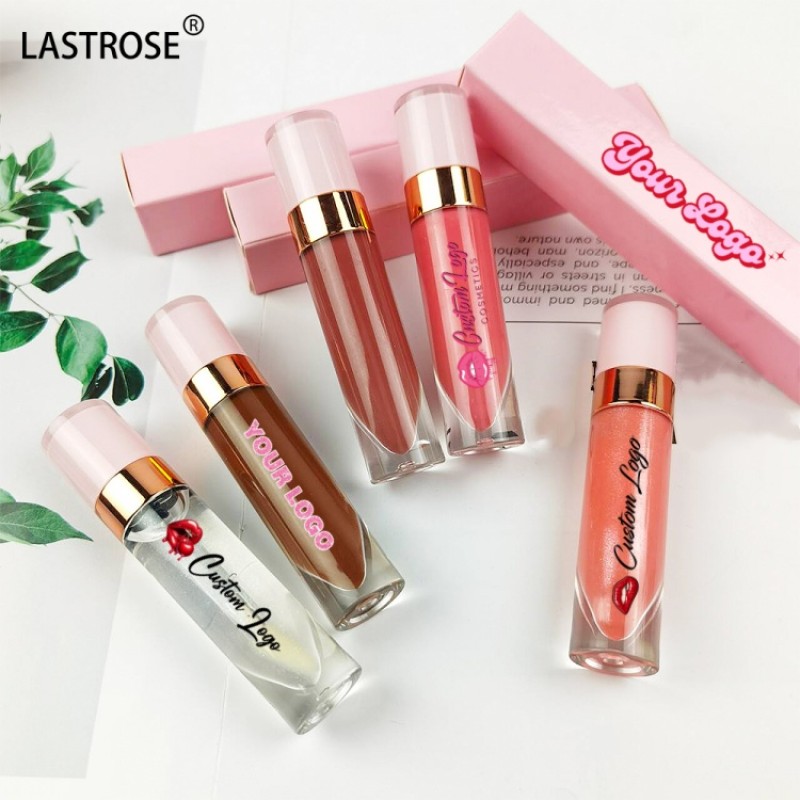Glossy Moisturizing Lip Gloss Manufacturer - New Trend OEM Glossy Moisturizing Vanilla Flavor Lip Gloss Private Label