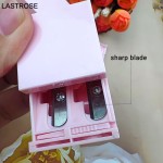 化妆品铅笔刀厂家-粉黑眉唇线笔铅笔刀化妆工具代工双孔