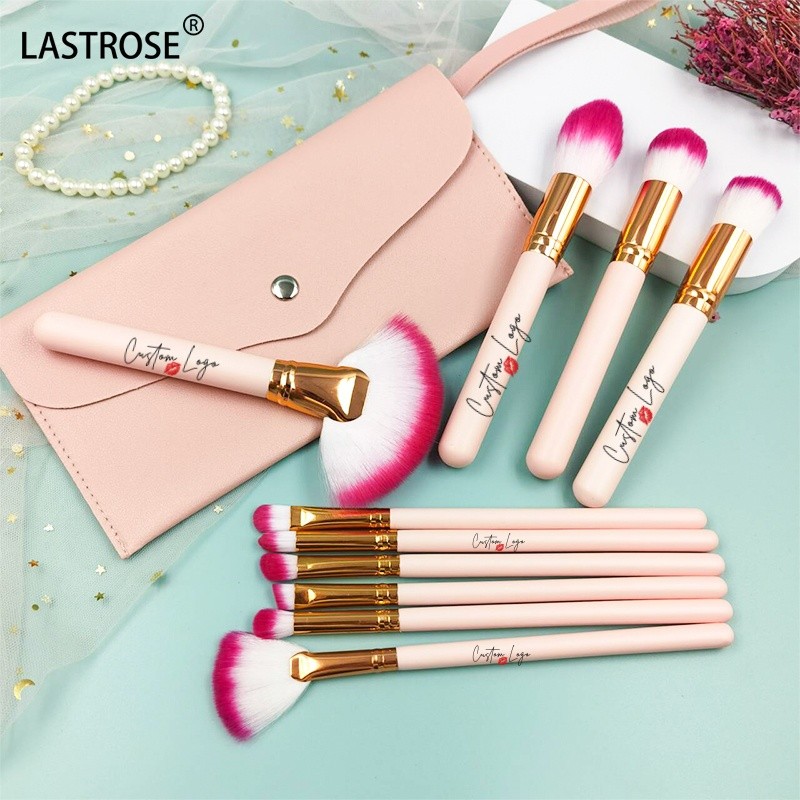 Makeup Brush Set Supplier - Wholesale Private Label Makeup Brush Set 10 Pcs Cosmetic Brush Foundation Blush Eyeshadow