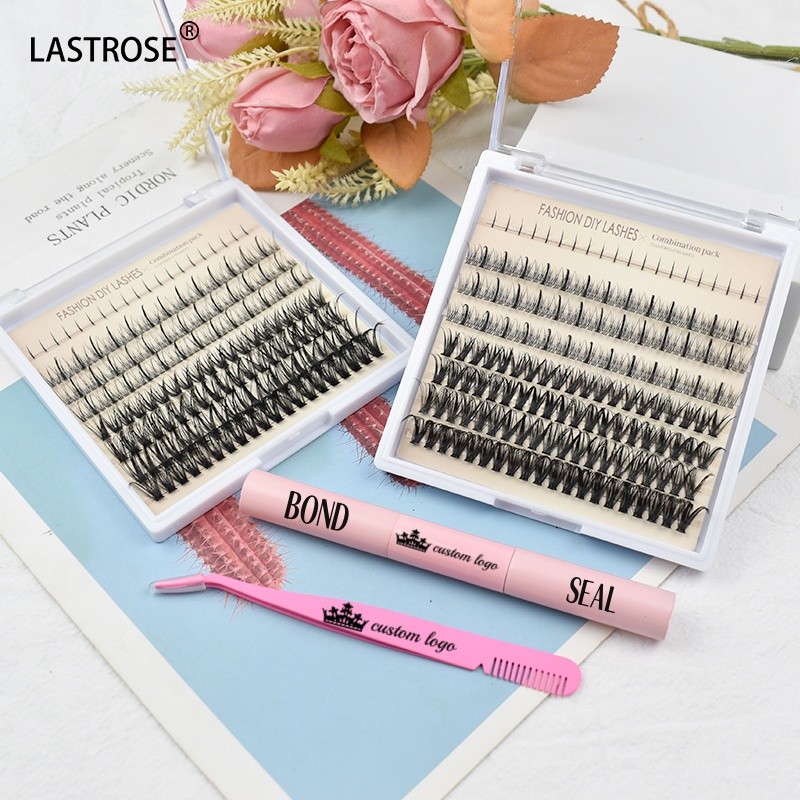 DIY Segmented Cluster Eyelash Manufacturer - Wholesale DIY Segmented Cluster Eyelash Extension Mix Sizes 8-16mm Diy Lash