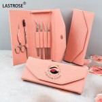 化妆工具套件厂家-新款代工化妆工具套件睫毛镊和眉剪带尖头