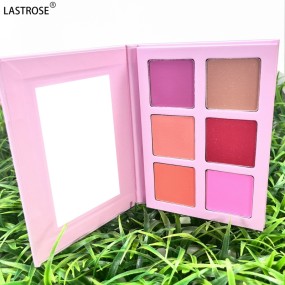 腮红盘厂家-批发防水持久化妆腮红盘代工按压美容粉腮红用于DIY