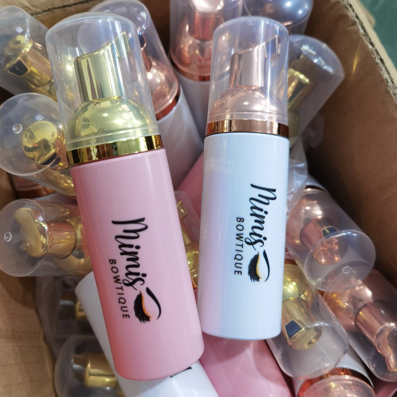 Lash Shampoo Kit Factory - Wholesale 60ml Lash Shampoo Kit With Own Logo Eyelash Shampoo Eyelash Extension Foam Lash Shampoo