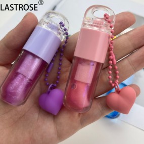 唇油供应商-变色唇油丰唇水果透明保湿维生素液体润唇膏纯素