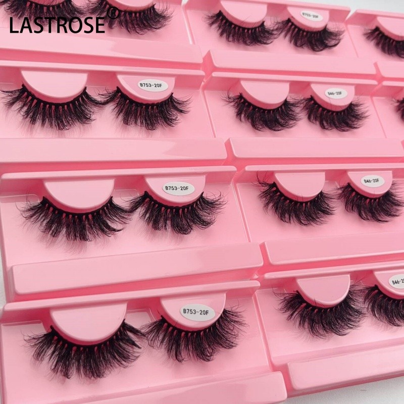 3D Faux Mink Eyelashes Supplier - 25mm Mink Eyelash Fluffy 20mm 3d Mink Lashes Wholesale 3d Faux Vegan Mink Eyelashes