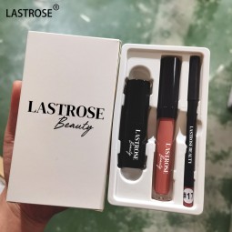 口红套件厂家-批发三合一口红套件代工10色唇彩套装纯素