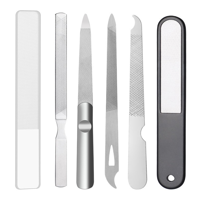 Nail File Supplier - Original Factory Mini Professional Black Nail Files and Buffer Custom