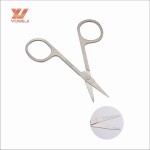 眉剪厂家-厂家直供价格银色眉剪美容眉剪美甲工具