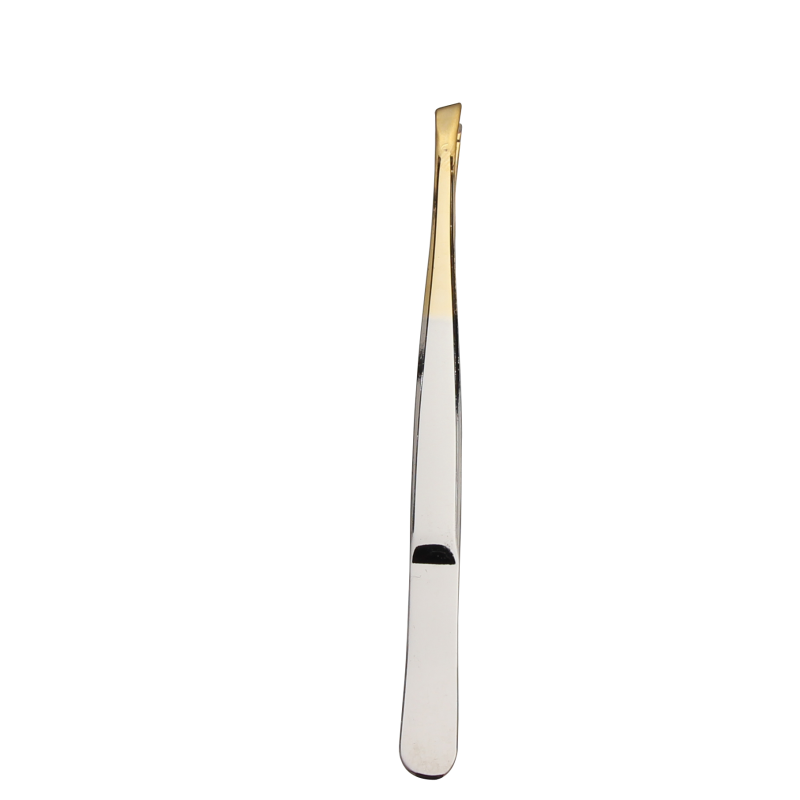 Eyebrow Tweezers Manufacturer - Factory Direct Selling Gold Tweezers Eyebrow Beauty Makeup Tool