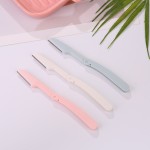 眉刀供应商-厂家热销眉刀刀片女性用美容工具粉色眉刀