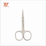 眉剪厂家-厂家直供价格银色眉剪美容眉剪美甲工具