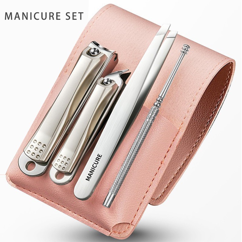 Nail Clipper Set Factory - Factory Direct Price 4 Piece Nail Clipper and Tweezers Set Manicure Tool