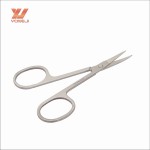 眉剪厂家-厂家直供价格银色眉剪美容眉剪美甲工具
