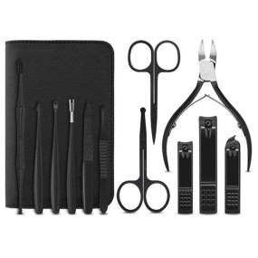 Manicure Set Supplier - Chinese Factory Professional Stainless Steel Manicure Set Beauty Tool Nail Clipper Kit