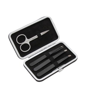 Eyebrow Tweezer Set Factory - Professional Factory Eyebrow Tweezer Scissors Set Beauty Tool Tweezers Eyebrow Set