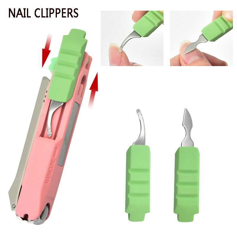 Nail Clipper Factory - Hot Selling Stainless Steel Kai Nail Clipper Plastic Body Nail Tools Nail Clipper