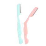 眉刀厂家-专业厂家粉色眉部剃须刀美容工具