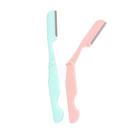 眉刀厂家-专业厂家粉色眉部剃须刀美容工具
