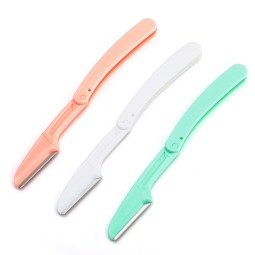 眉刀供应商-厂家热销眉刀刀片女性用美容工具粉色眉刀