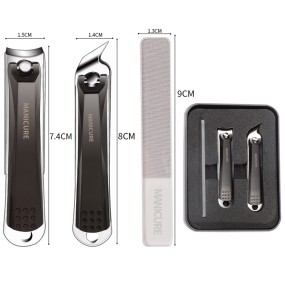 Nail Clipper Set Factory - Good Quality Portable Professional Sharp Nail Clipper Set Manicure Tool