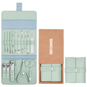 Beauty Set Manufacturer - Factory Hot Sale Professional 16 Pcs Manicure Set Pedicure Tools