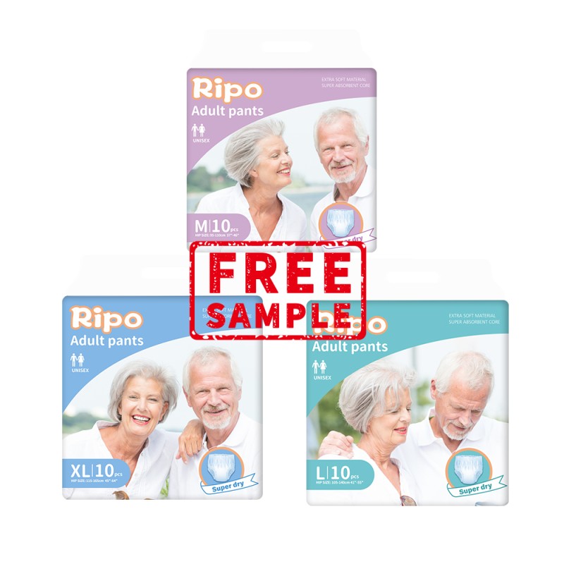 成人拉拉裤供应商 - 免费样品批发一次性成人纸尿裤