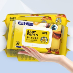 Wet Wipes Factory - OEM Eco-Friendly Disposable Wet Wipes for Babies Non-Woven Fabric
