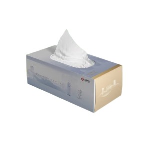 Facial Tissue Supplier - OEM Ultra Soft 3-Ply Bamboo Wood Pulp Facial Tissue 1000box