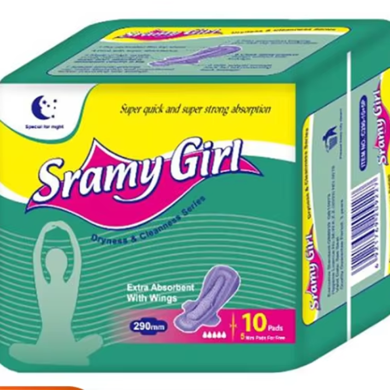 Sanitary Pads Supplier - High Quality Imported Long Wig Length Sanitary Strip Pads Breathable PE