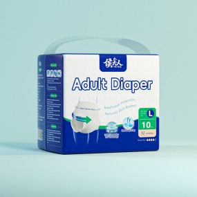 Adult Diapers Manufacturer - Hot Sale Disposable Adult Diapers Thick Pure Cotton with High Absorbent Printed