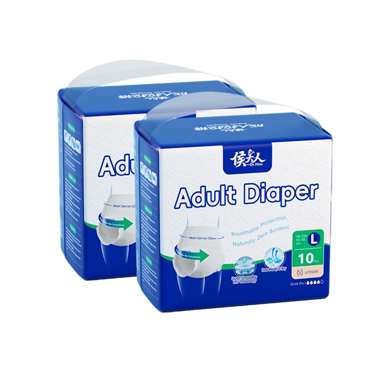 Adult Diaper Factory - OEM Wholesale Ultra Thick Disposable Adult Pants Diaper Breathable Cotton Hospital