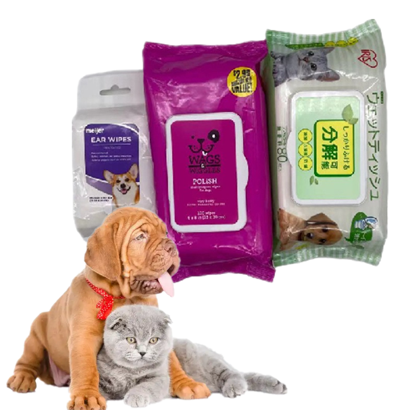 宠物湿巾生产厂家-批发超软有机清洁