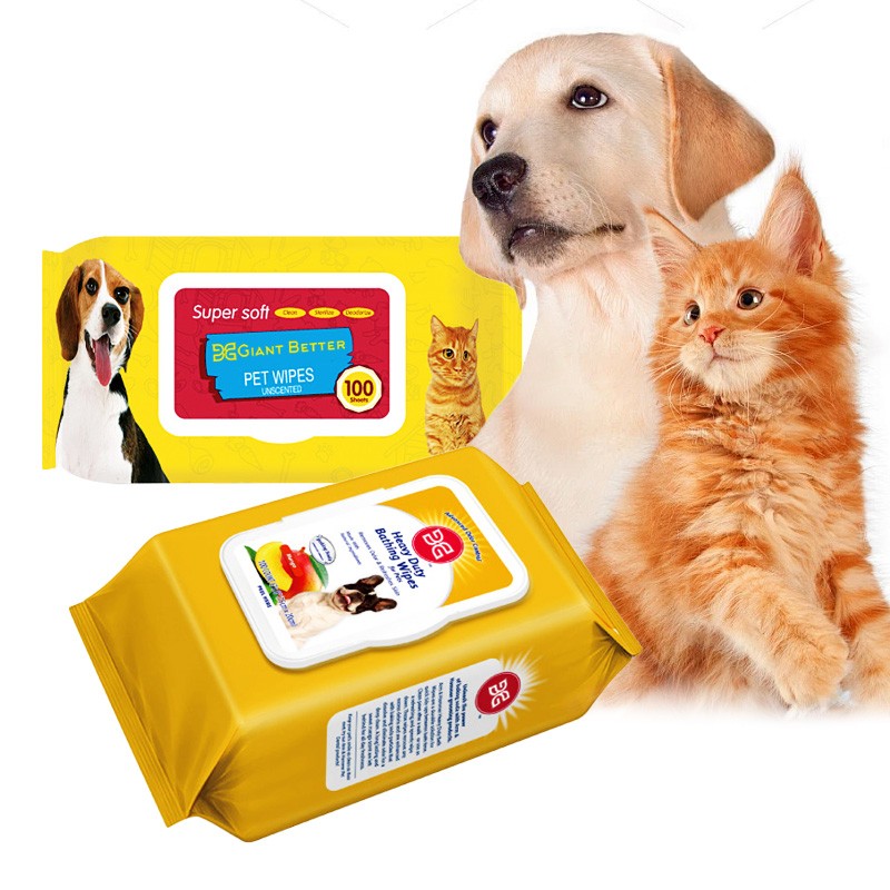 宠物湿巾工厂-批发80片环保可定制