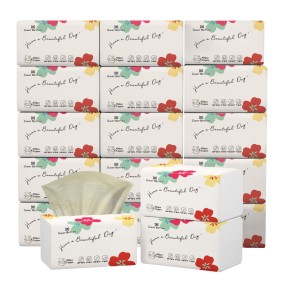 Facial Tissue Manufacturer - Customizable Ultra Soft 2ply Facial Tissue 100/150/200 Sheet Disposable Pocket Tissue