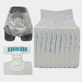 Adult Diapers Manufacturer - Factory Direct Ultra Thick Adult Diaper Printed Cheapest Adult Daipers Panties Free Sample