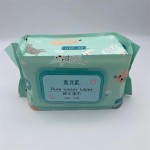 可冲散湿巾厂家-50片优质可冲散湿巾便携婴儿水湿巾环保