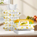Kitchen Wipes Factory - Factory Wholesale Kitchen Oil Absorbent Disposable Wipes Dining Table Kitchen Cleaning Cloth Polyester
