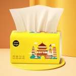 Facial Tissue Paper Supplier - Custom Logo Printing Private Label 4 Ply 100% Virgin Wood Pulp Facial Tissue Paper Strong
