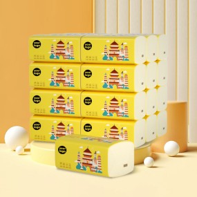 Paper Napkins Factory - Factory Direct Wholesale Cheap Price Facial Napkin Tissue Paper Custom Logo Printed Paper Napkins