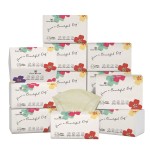 Facial Tissue Paper Supplier - Custom Logo Printing Private Label 4 Ply 100% Virgin Wood Pulp Facial Tissue Paper Strong