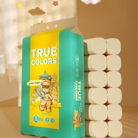 卫生纸厂家-柔软舒适3-4层环保卫生纸12卷装家用日常使用15克重