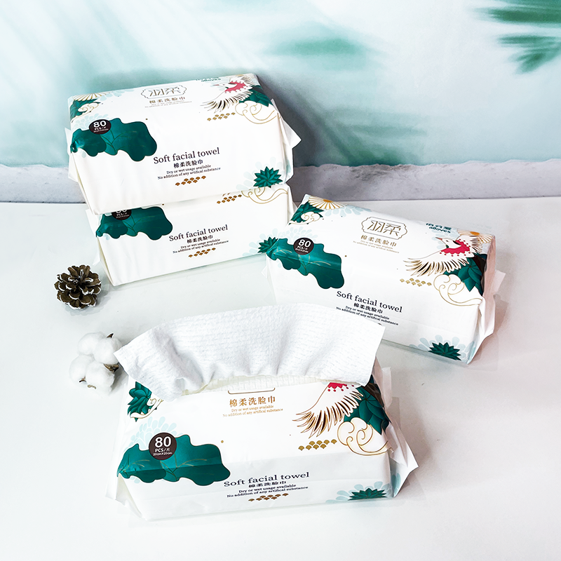 Face Towel Manufacturer - Viscose Disposable Wash Dry Towel